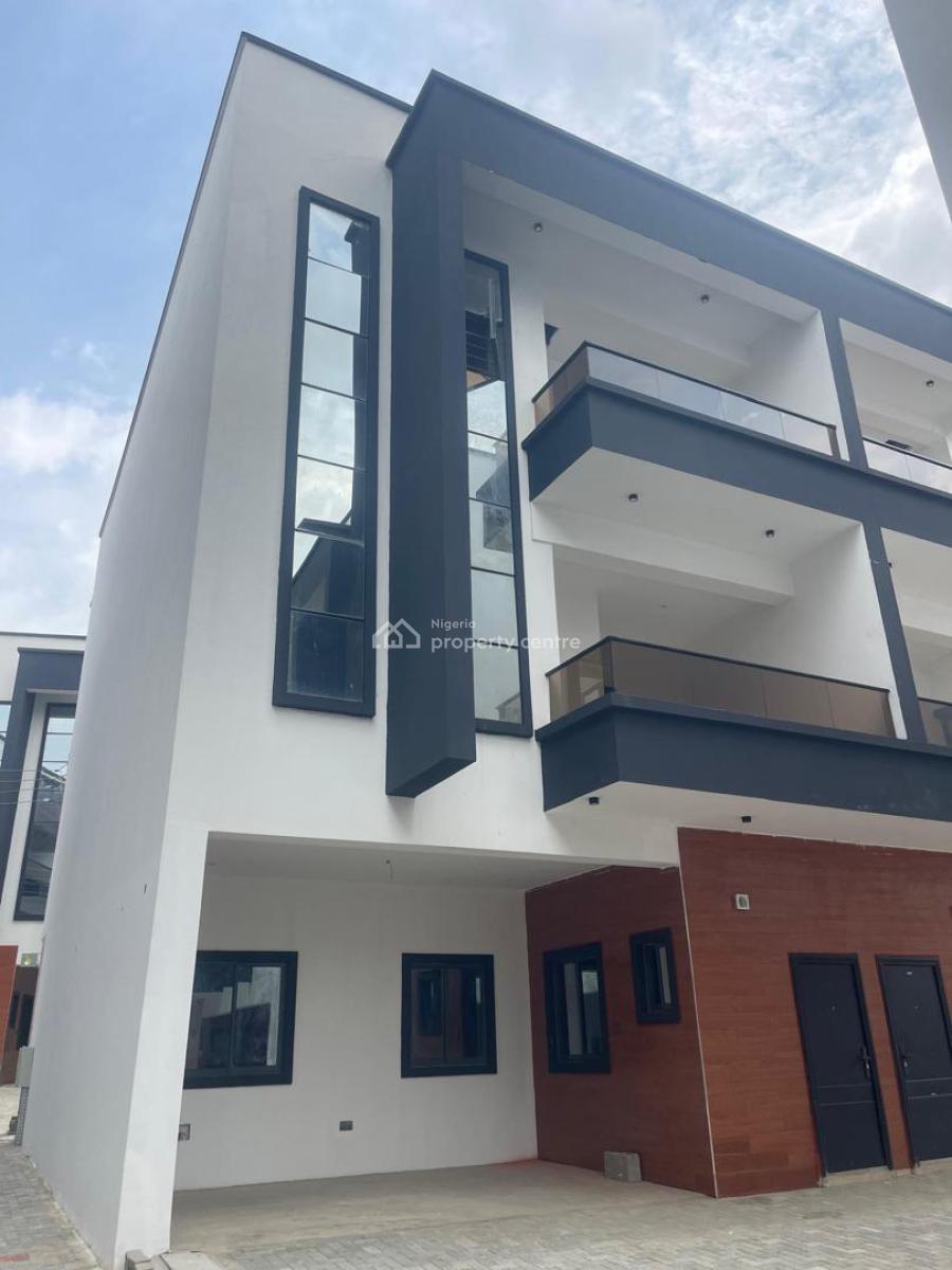 Serviced Brand New 5 Units of 4 Bedroom Ensuite Terrace Duplex 1 Room, Allen, Ikeja, Lagos, Terraced Duplex for Rent