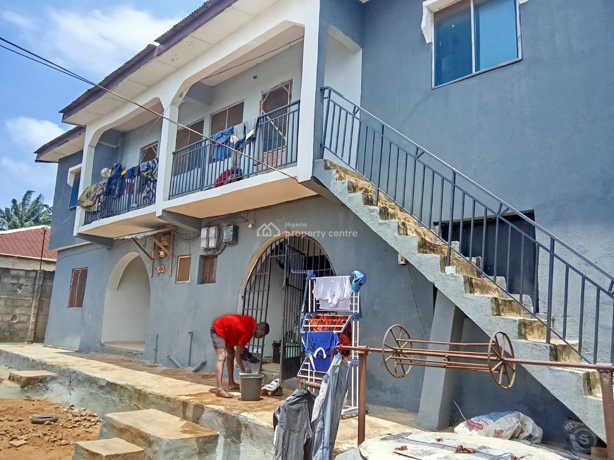 Building Consist of Four Numbers of Flat with Shops, Igando, Alimosho, Lagos, Block of Flats for Sale