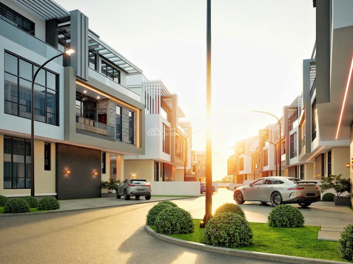 Shell Finished Detached 5 Bedroom with Bq, Guzape District, Abuja, Detached Duplex for Sale
