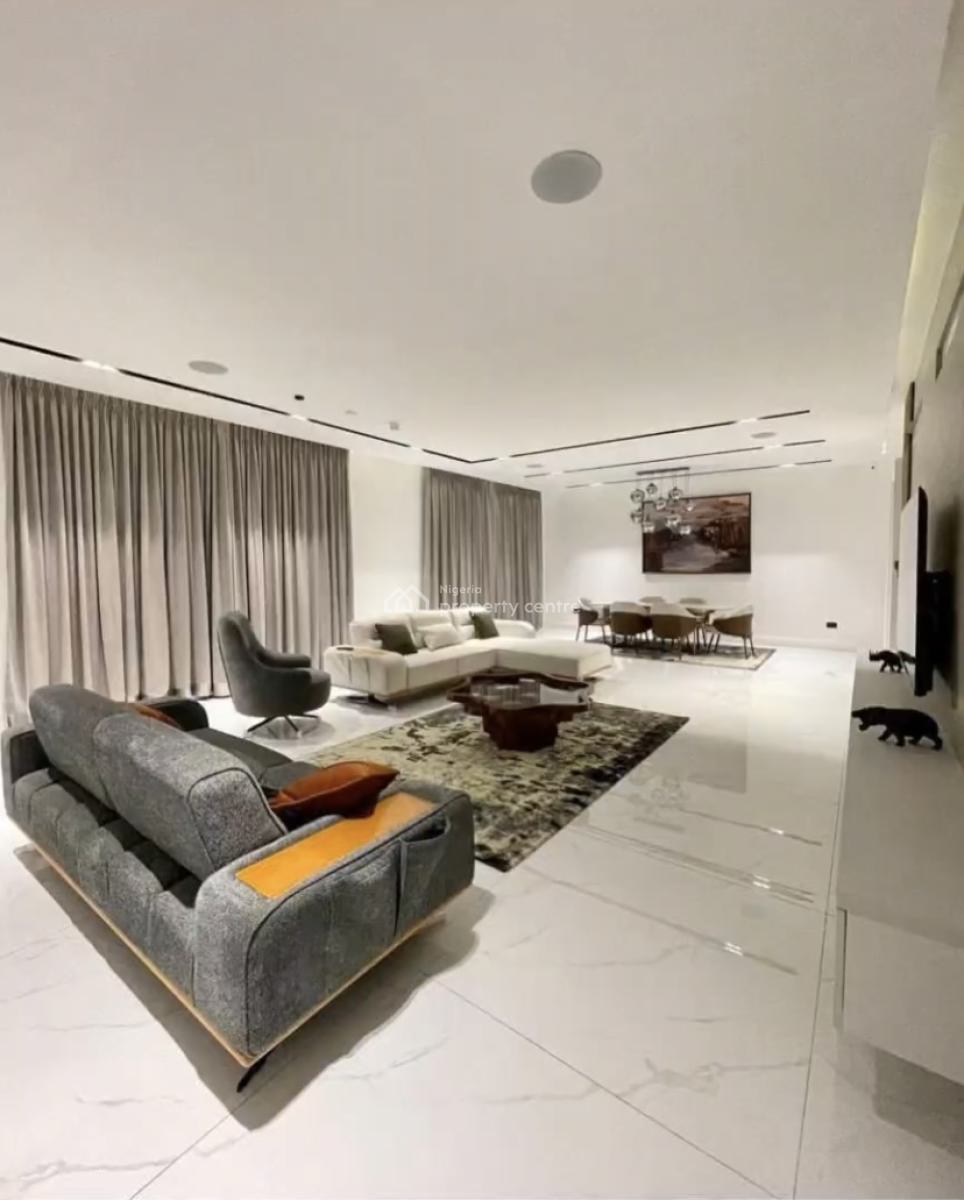 4 Bedroom Apartments with Two Rooms Bq, Banana Island, Ikoyi, Lagos, Flat / Apartment for Sale