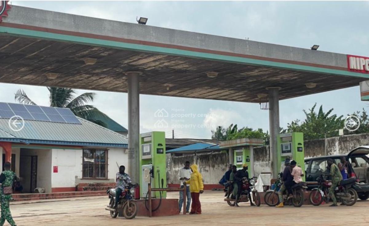 a Commercial Filling Station Measuring 1,300sqm, Oyero/ijoko Road, Near Iyana Egan Road, Sango Ota, Ogun, Filling Station for Sale