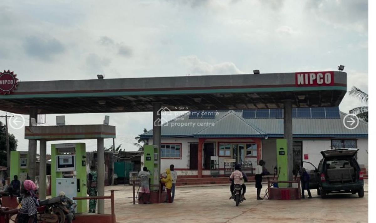 a Commercial Filling Station Measuring 1,300sqm, Oyero/ijoko Road, Near Iyana Egan Road, Sango Ota, Ogun, Filling Station for Sale