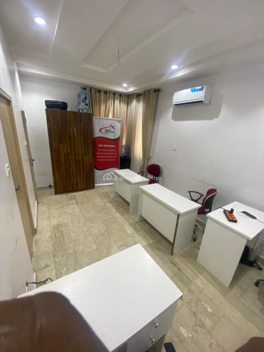 3 Rooms Space Apartment for Office Use, Olubunmi Owa, Lekki Phase 1, Lekki, Lagos, Office Space for Rent