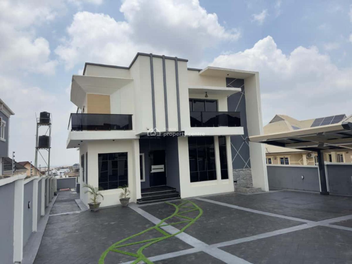 4 Beds Duplex Home + Bq & Swimming Pool, Beautifully Designed Home with Pool and Bq in a Secured Estate, Akobo, Ibadan, Oyo, Detached Duplex for Sale