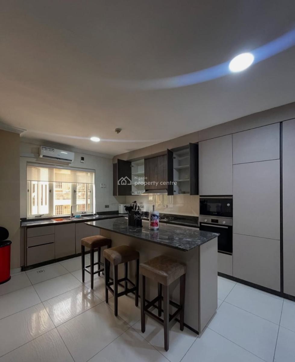 3 Bedroom Serviced Apartment, Victoria Island (vi), Lagos, Flat / Apartment for Rent