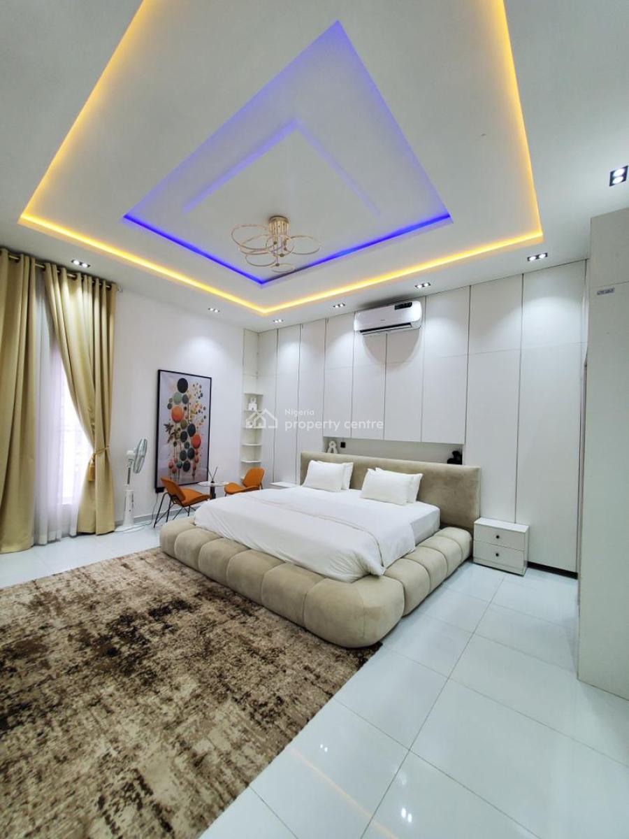 Tastefully Built Fully Furnished Luxury 4bedrooms Semidetached, Ikate, Lekki, Lagos, Semi-detached Duplex for Rent