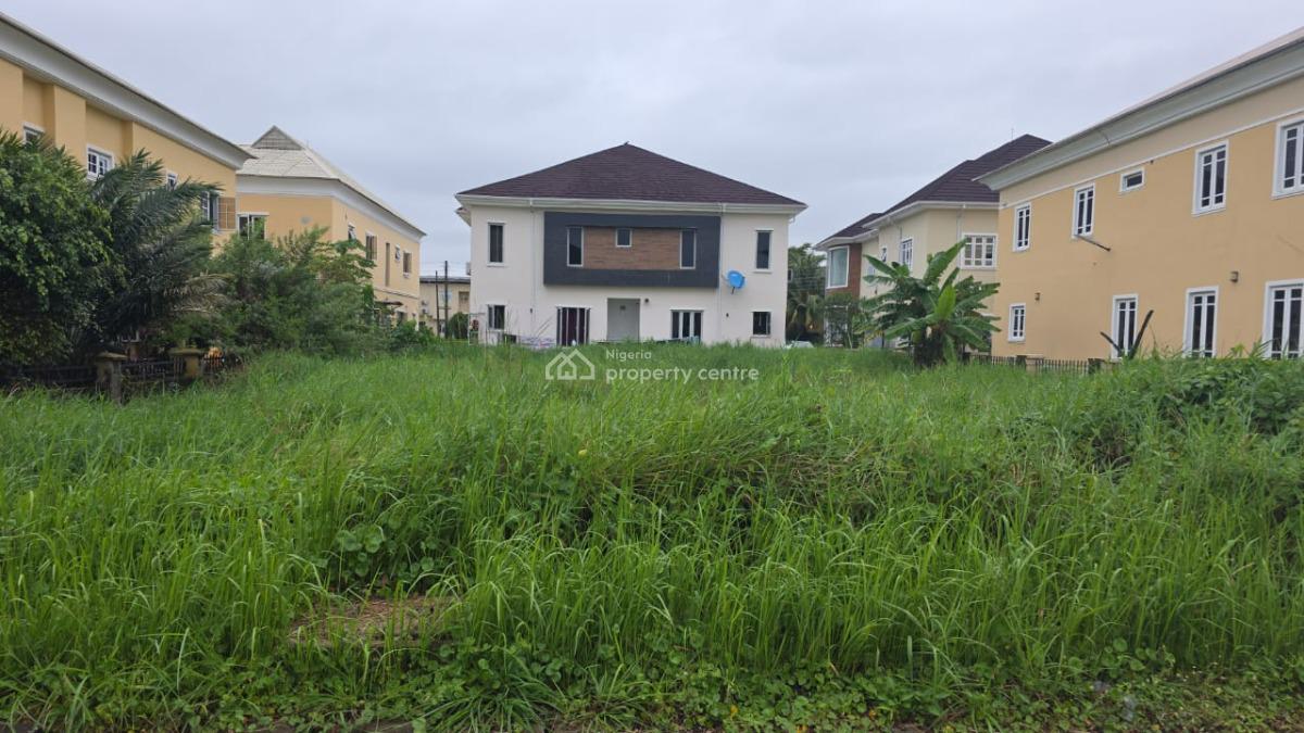 600sqms Dry Land in a Built Up Street, Northern Foreshore Off Chevron Drive, Lekki Lagos, Lekki Expressway, Lekki, Lagos, Residential Land for Sale
