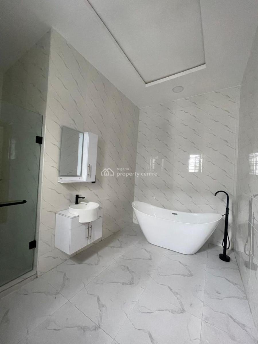 Very Big Brand New 4 Bedrooms Fully Detached Duplex Eith Bq, Sangotedo, Ajah, Lagos, Detached Duplex for Sale