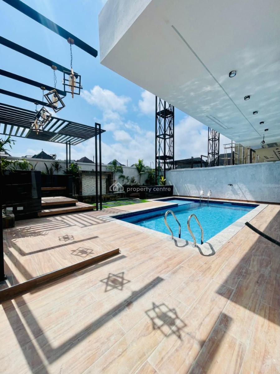 Top-notch 6  Bedrooms with Swimming Pool, Chevron, Lekki Phase 2, Lekki, Lagos, Detached Duplex for Sale