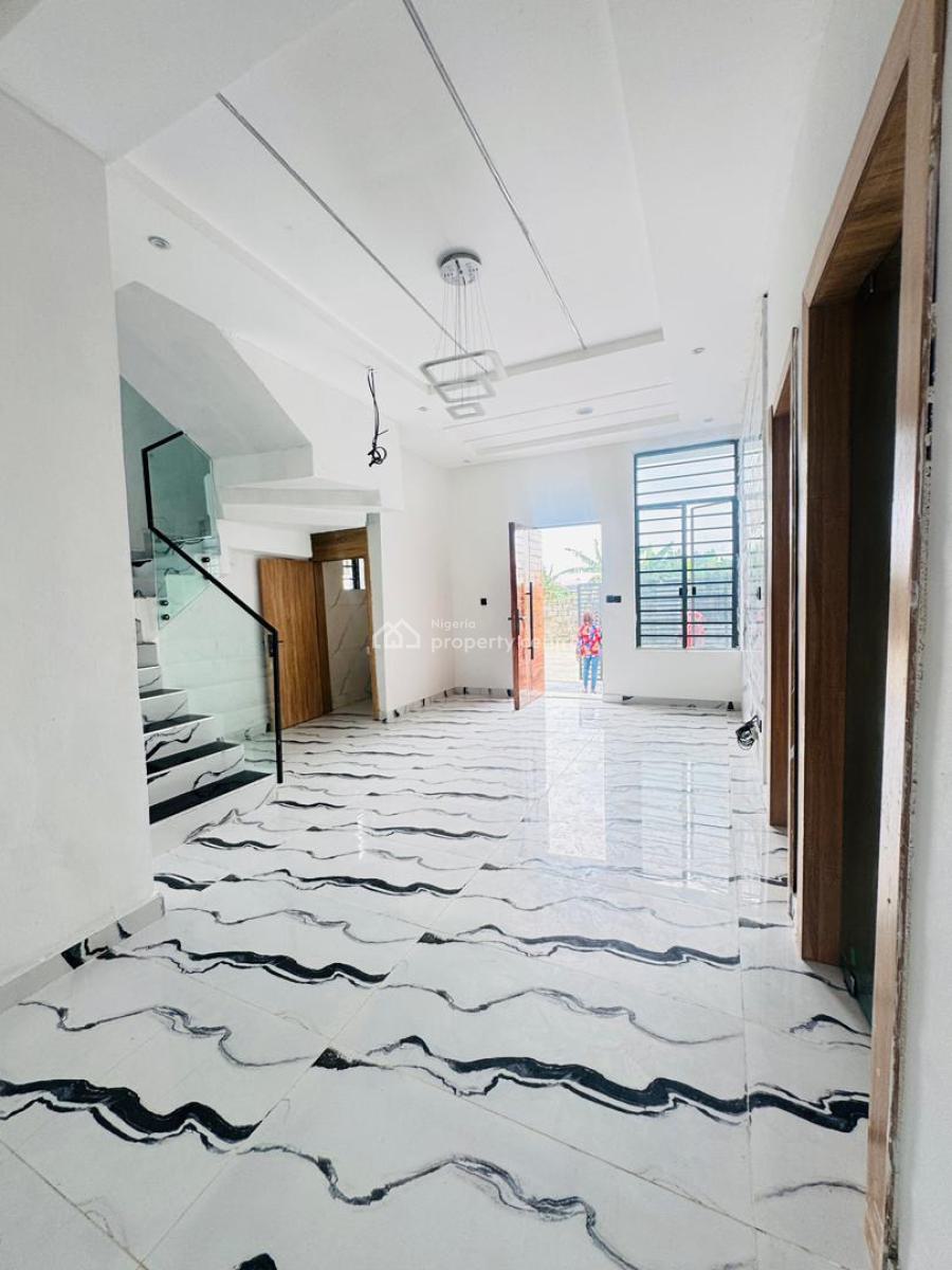 *well Finished Luxury 4 Bed Semi- Detached Duplex with Bq*, Ajah, Lekki, Lagos, Detached Duplex for Sale