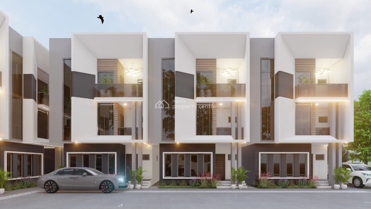 Limited 4 Bedroom Terrace Duplex with Bq, By Berger Clinic / Fct Ministers House, Life Camp, Abuja, Terraced Duplex for Sale