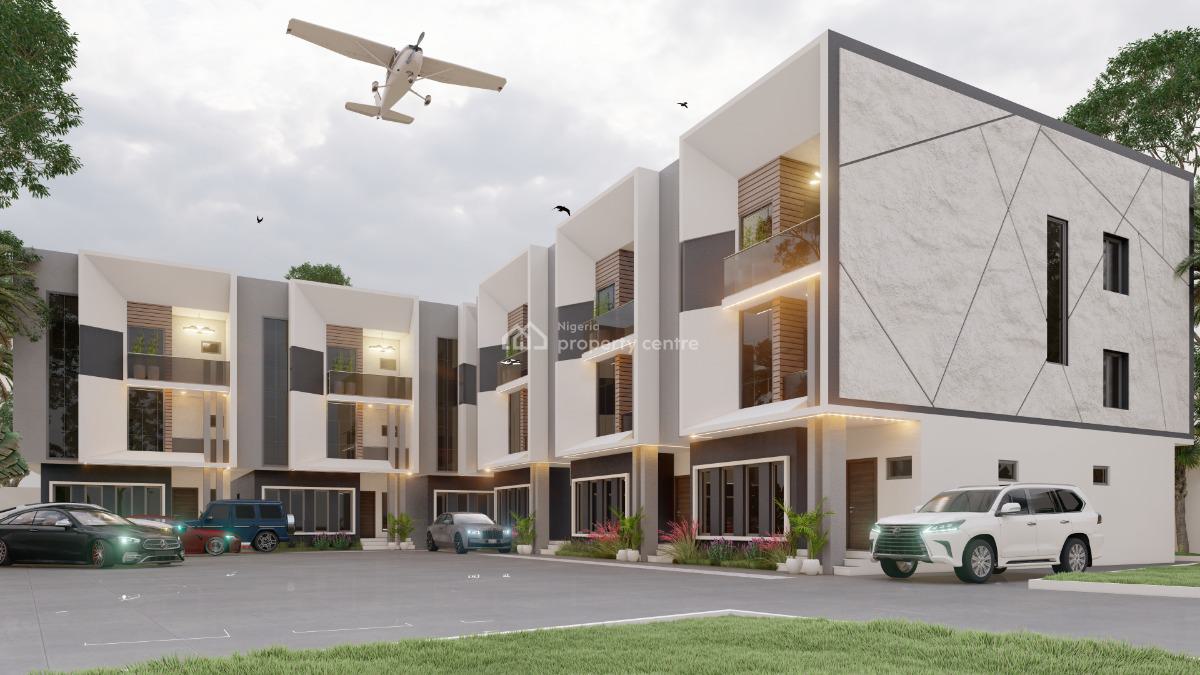 Limited 4 Bedroom Terrace Duplex with Bq, By Berger Clinic / Fct Ministers House, Life Camp, Abuja, Terraced Duplex for Sale