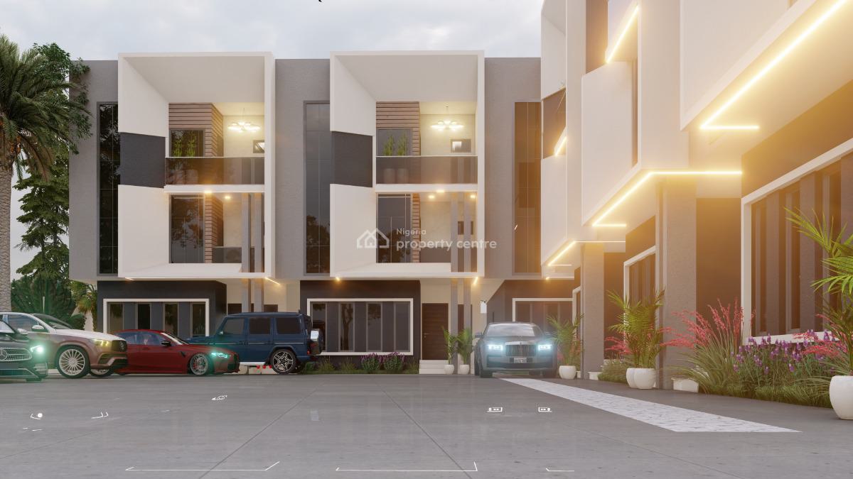 Limited 4 Bedroom Terrace Duplex with Bq, By Berger Clinic / Fct Ministers House, Life Camp, Abuja, Terraced Duplex for Sale