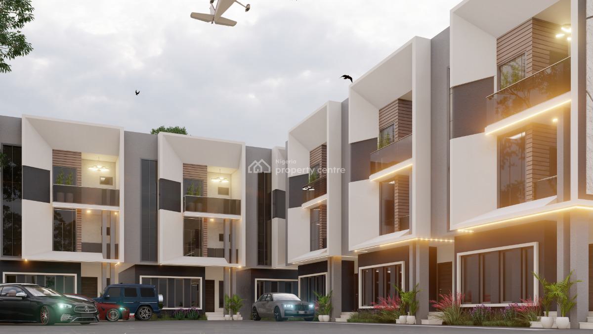 Limited 4 Bedroom Terrace Duplex with Bq, By Berger Clinic / Fct Ministers House, Life Camp, Abuja, Terraced Duplex for Sale