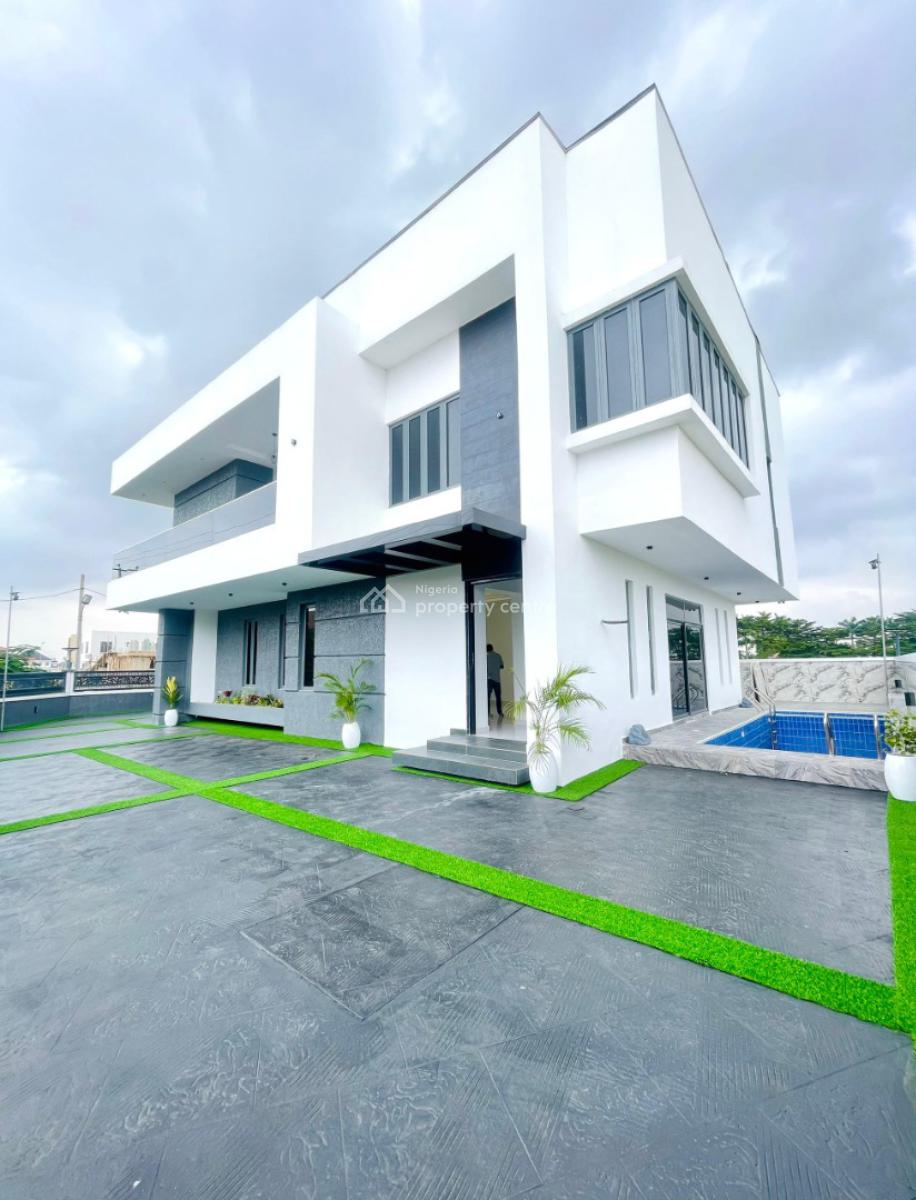 Astonishing Fully Detached Duplex with Swimming Pool, Private Cinema, Sangotedo, Ajah, Lagos, Detached Duplex for Sale