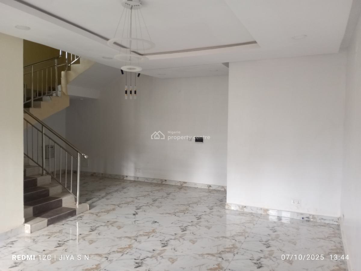 Newly Built Smart 5-bedroom Terrace Duplex + Bq, By Gaat International School, Gudu, Abuja, Terraced Duplex for Rent