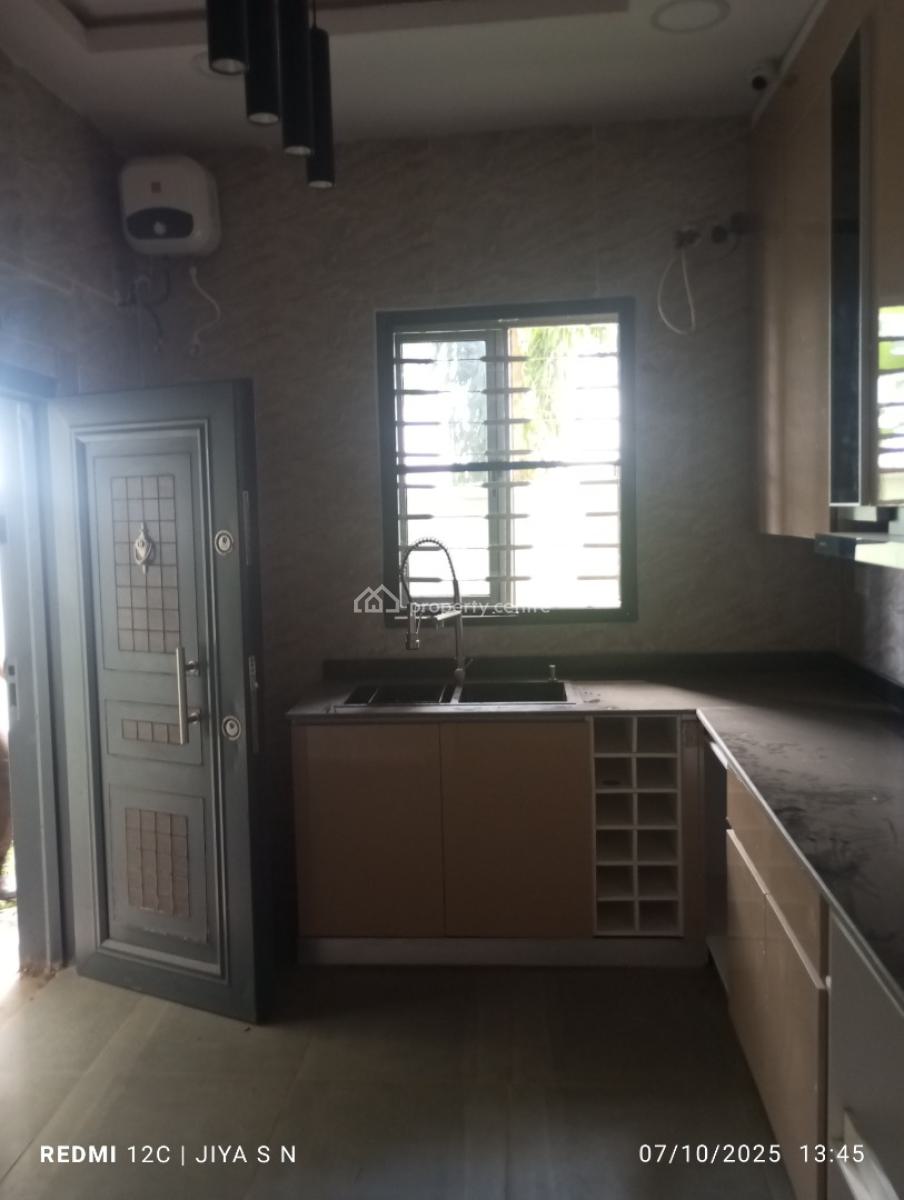 Newly Built Smart 5-bedroom Terrace Duplex + Bq, By Gaat International School, Gudu, Abuja, Terraced Duplex for Rent