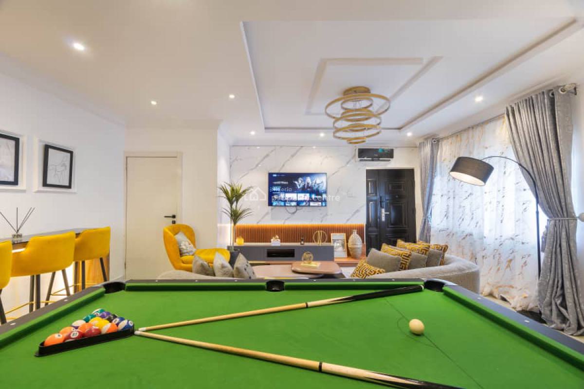 3-bedroom Apartment with Pool, Gym & Games, Lekki Phase 1, Lekki, Lagos, Flat / Apartment Short Let