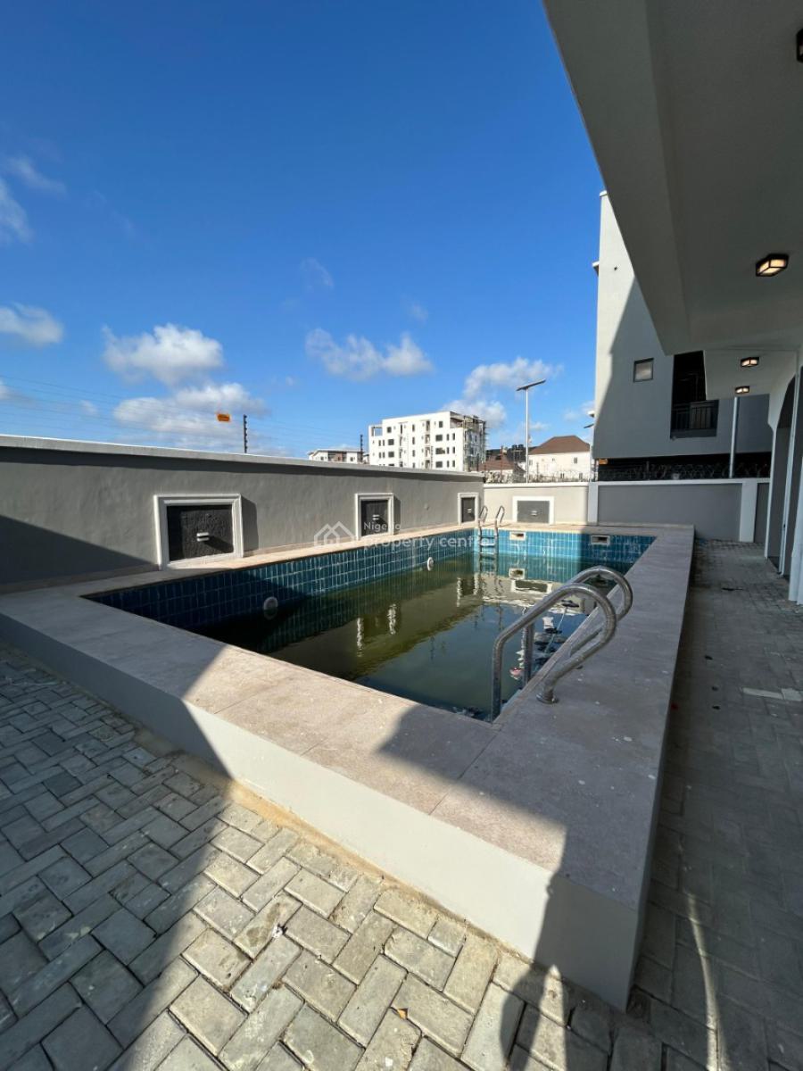 Newly Built 2 Bedroom Flat with Fitted Kitchen and Swimming Pool, Ikate, Lekki, Lagos, Flat / Apartment for Rent