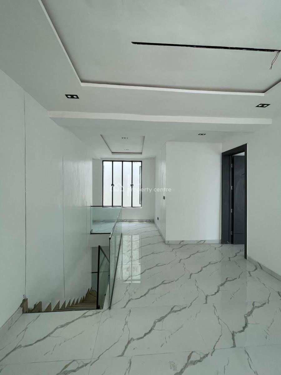Exquisite 5 Bedroom Detached Duplex with Bq in Serene Estate, Chevron, Lekki, Lagos, Detached Duplex for Sale