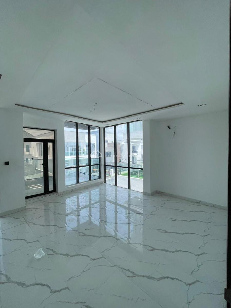 Exquisite 5 Bedroom Detached Duplex with Bq in Serene Estate, Chevron, Lekki, Lagos, Detached Duplex for Sale