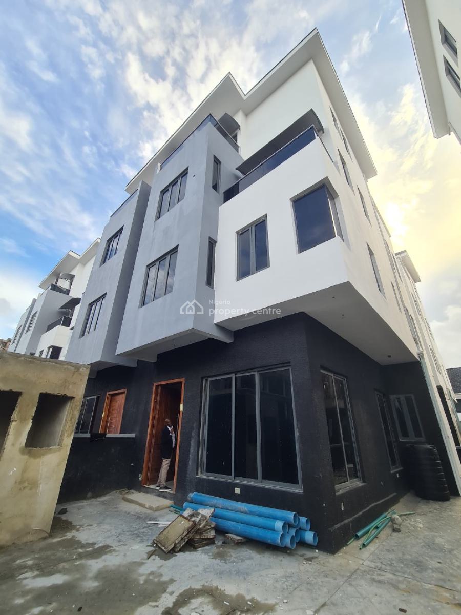 10 Units of 5 Bedrooms Semi Detached Duplexes with Bq in a Compound, Ikate, Lekki, Lagos, House for Sale