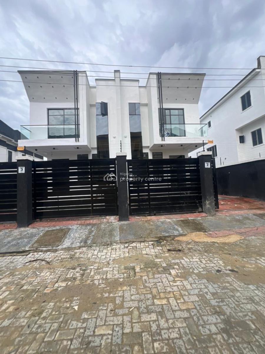 4 Bedroom Semi Detached Duplex, Ikota, Lekki, Lagos, Semi-detached Duplex for Sale