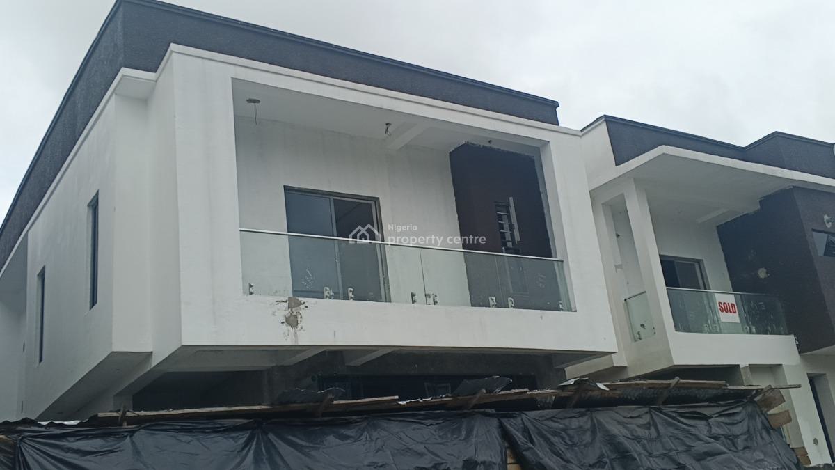 Newly Built 4 Bedrooms Semi Detached Duplex with Boyz Quarter, Oakland Estate Behind Blenco Supermarket, Sangotedo, Ajah, Lagos, Semi-detached Duplex for Sale