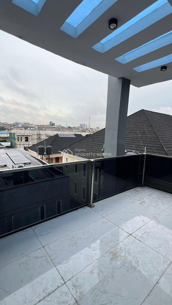 Newly Built 4 Bedroom Terrace Duplex with Bq and Security House, Agbaoku Estate, Opebi, Ikeja, Lagos, Flat / Apartment for Sale
