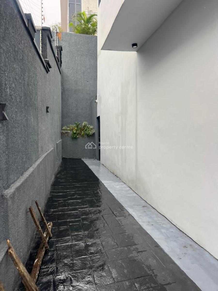 Newly Built 4 Bedroom Terrace Duplex with Bq and Security House, Agbaoku Estate, Opebi, Ikeja, Lagos, Flat / Apartment for Sale
