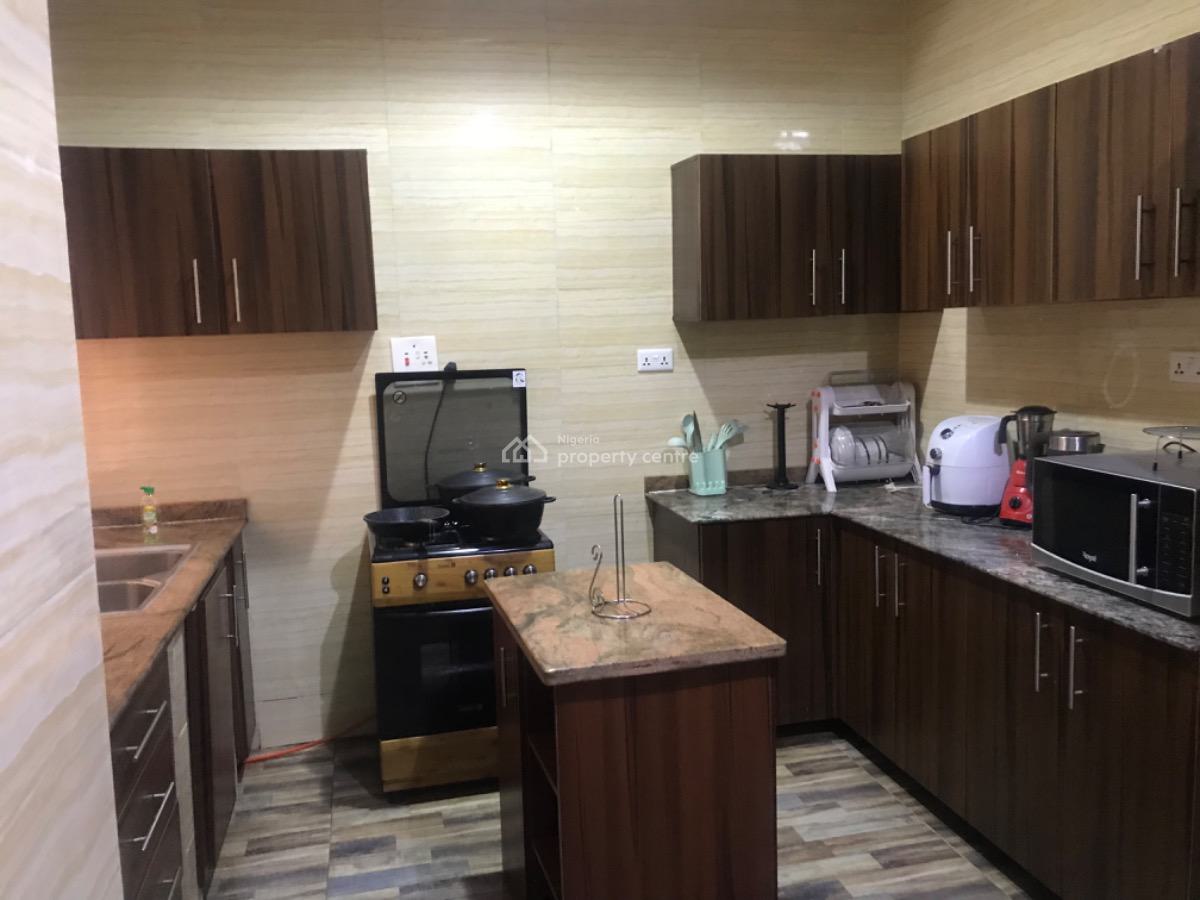 Furnished 6 Units 3 Bedrooms Flats,solar,inverter,bar,24/7power Supply, Jahi, Abuja, Flat / Apartment for Rent