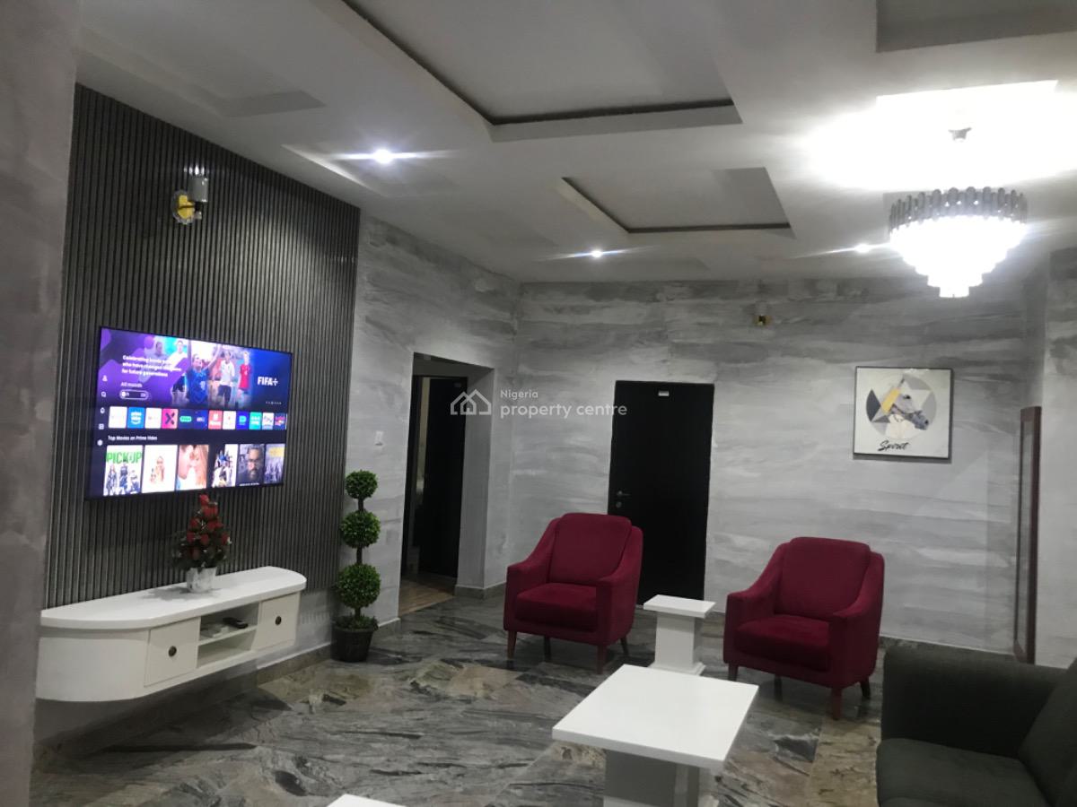 Furnished 6 Units 3 Bedrooms Flats,solar,inverter,bar,24/7power Supply, Jahi, Abuja, Flat / Apartment for Rent