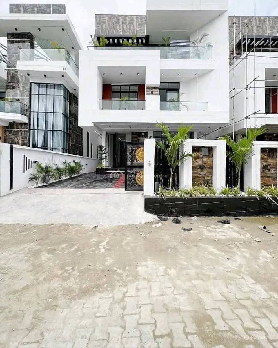 Contemporary 5 Bedroom Fully Detached Duplex, Chevron, Lekki, Lagos, Detached Duplex for Sale