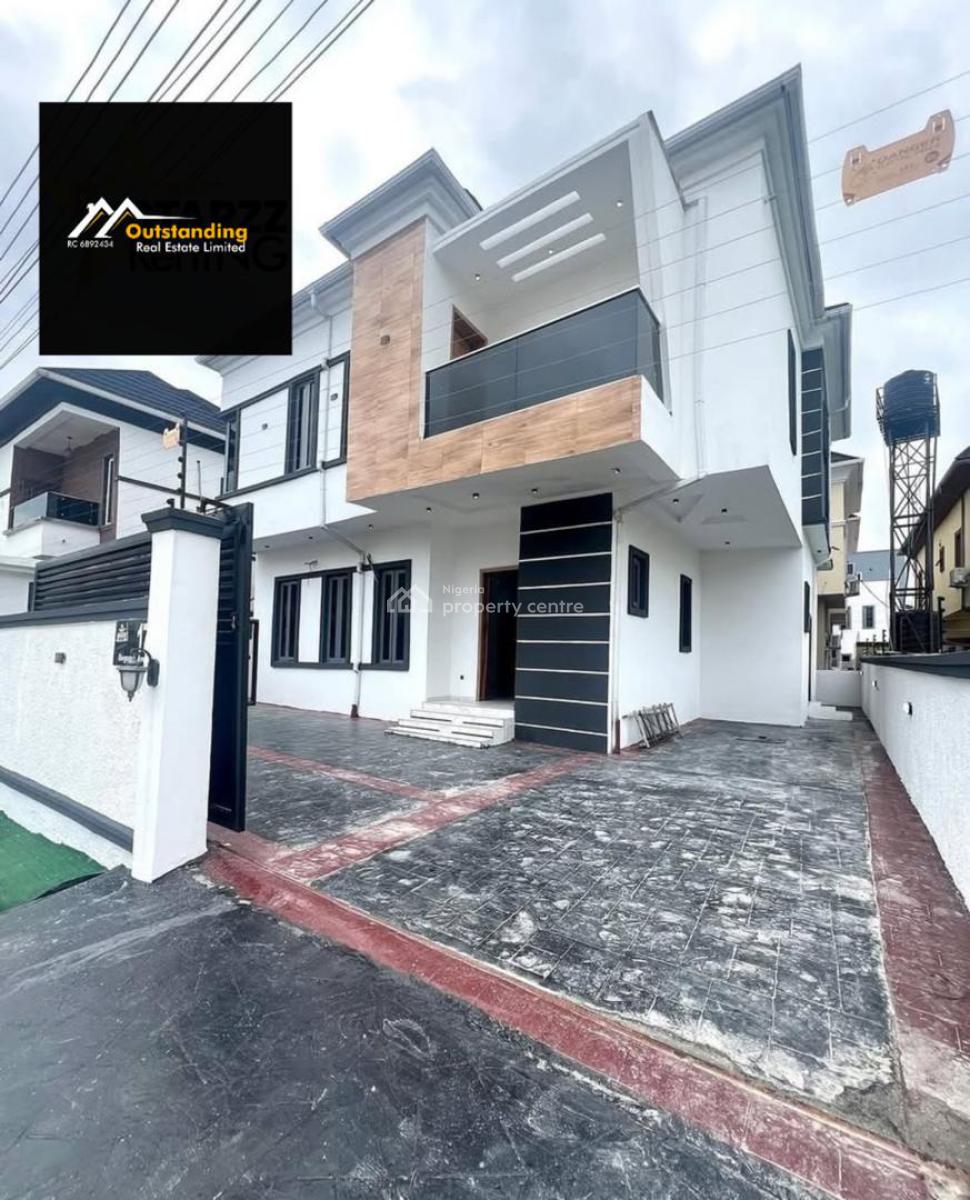 4 Bedroom Fully Detached Duplex with Bq and a Security House, Ikota, Lekki, Lagos, Detached Duplex for Rent
