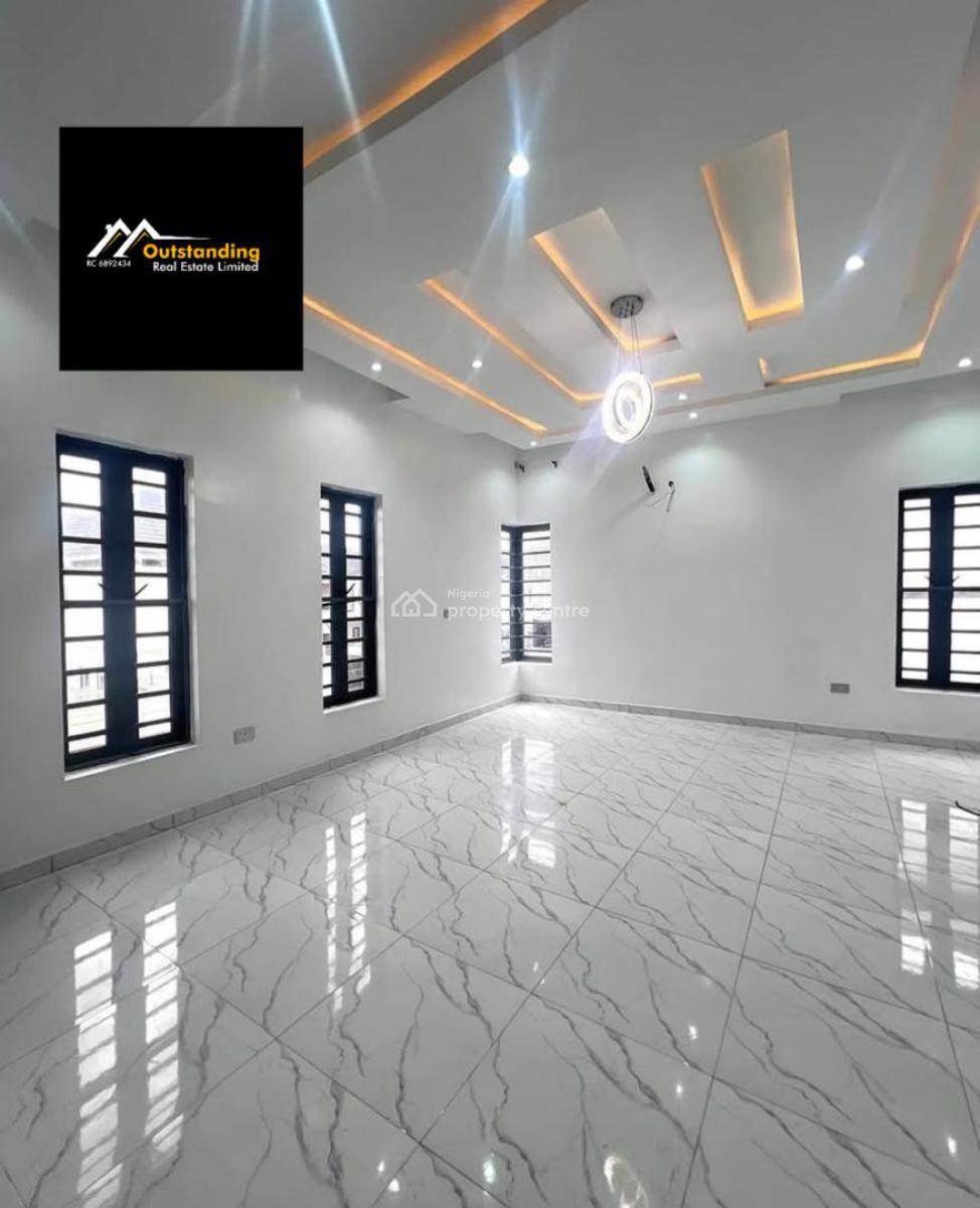 4 Bedroom Fully Detached Duplex with Bq and a Security House, Ikota, Lekki, Lagos, Detached Duplex for Rent