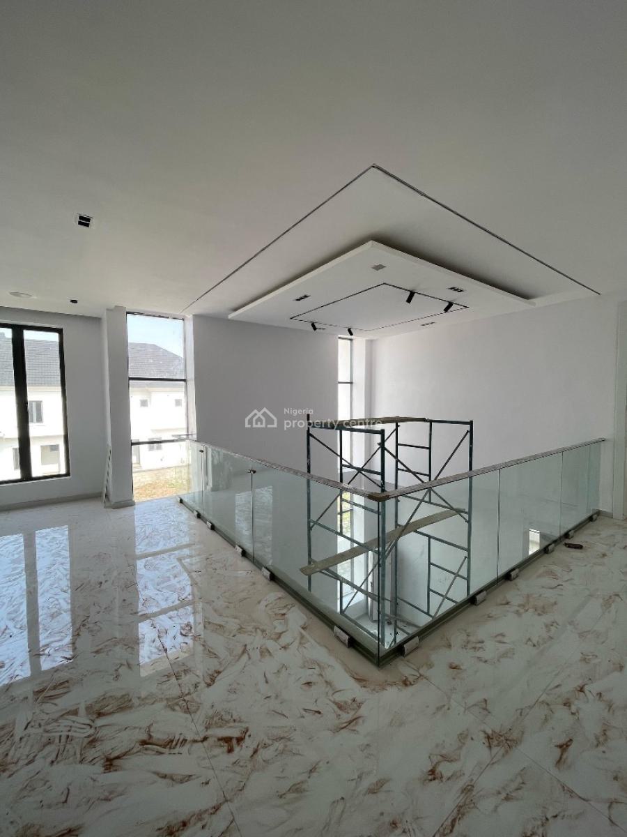 Aesthetic Architecture 5 Bedroom Semi-detached Luxury with Cinema, Cowrie Creek Estate, Ikate, Lekki, Lagos, Semi-detached Duplex for Sale