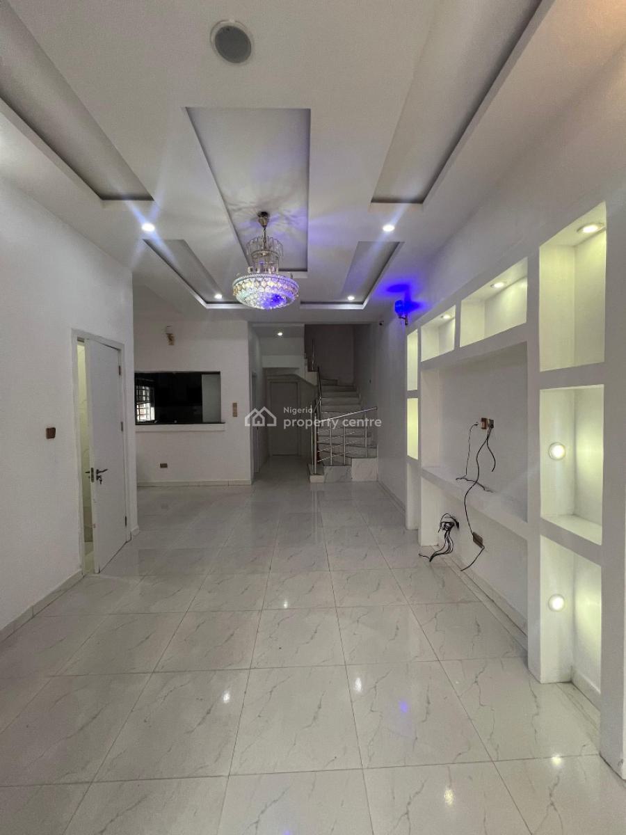 4 Bedroom Semi Detached Duplex + Bq, Chevron, Lekki, Lagos, Semi-detached Duplex for Rent