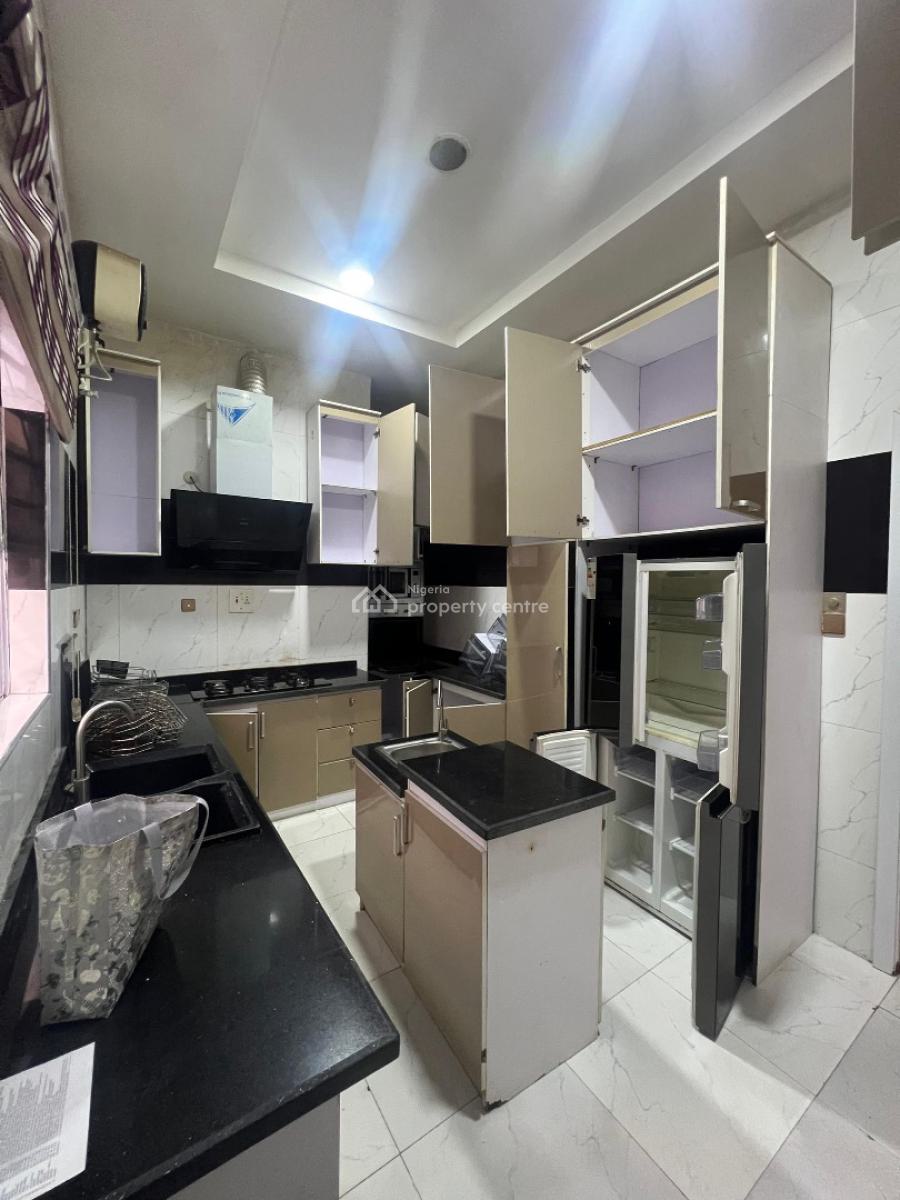 4 Bedroom Semi Detached Duplex + Bq, Chevron, Lekki, Lagos, Semi-detached Duplex for Rent