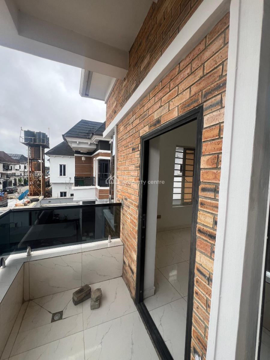4 Bedroom Semi Detached Duplex + Bq, Chevron, Lekki, Lagos, Semi-detached Duplex for Rent