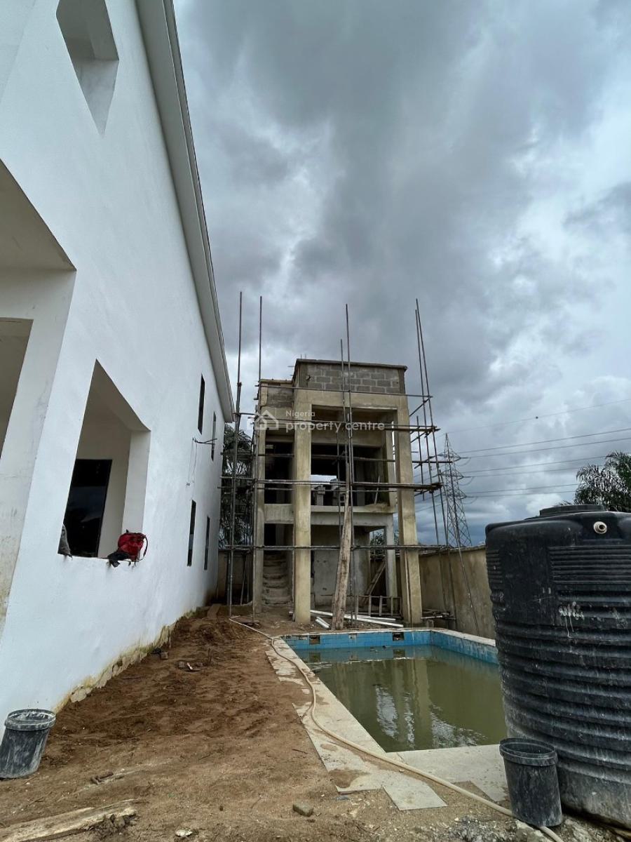 Contemporary 4-bedroom Terrace Duplex Wt Swimming Pool, Eliozu Off Naf Harmony Estate, Portharcourt, Port Harcourt, Rivers, Terraced Duplex for Sale