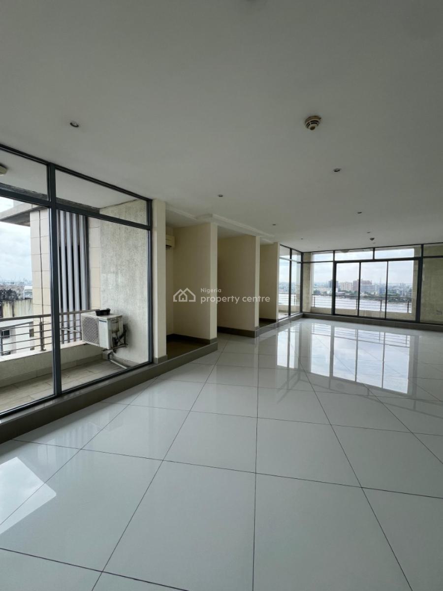 Fully Serviced 4-bedroom Penthouse Apartment with 2 Bqs, Victoria Island (vi), Lagos, Flat / Apartment for Rent