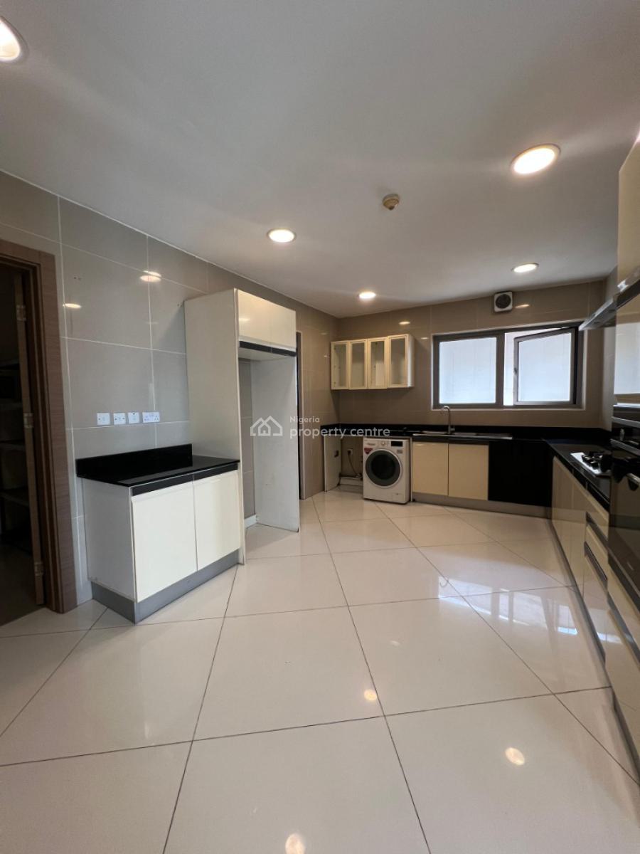 Fully Serviced 4-bedroom Penthouse Apartment with 2 Bqs, Victoria Island (vi), Lagos, Flat / Apartment for Rent