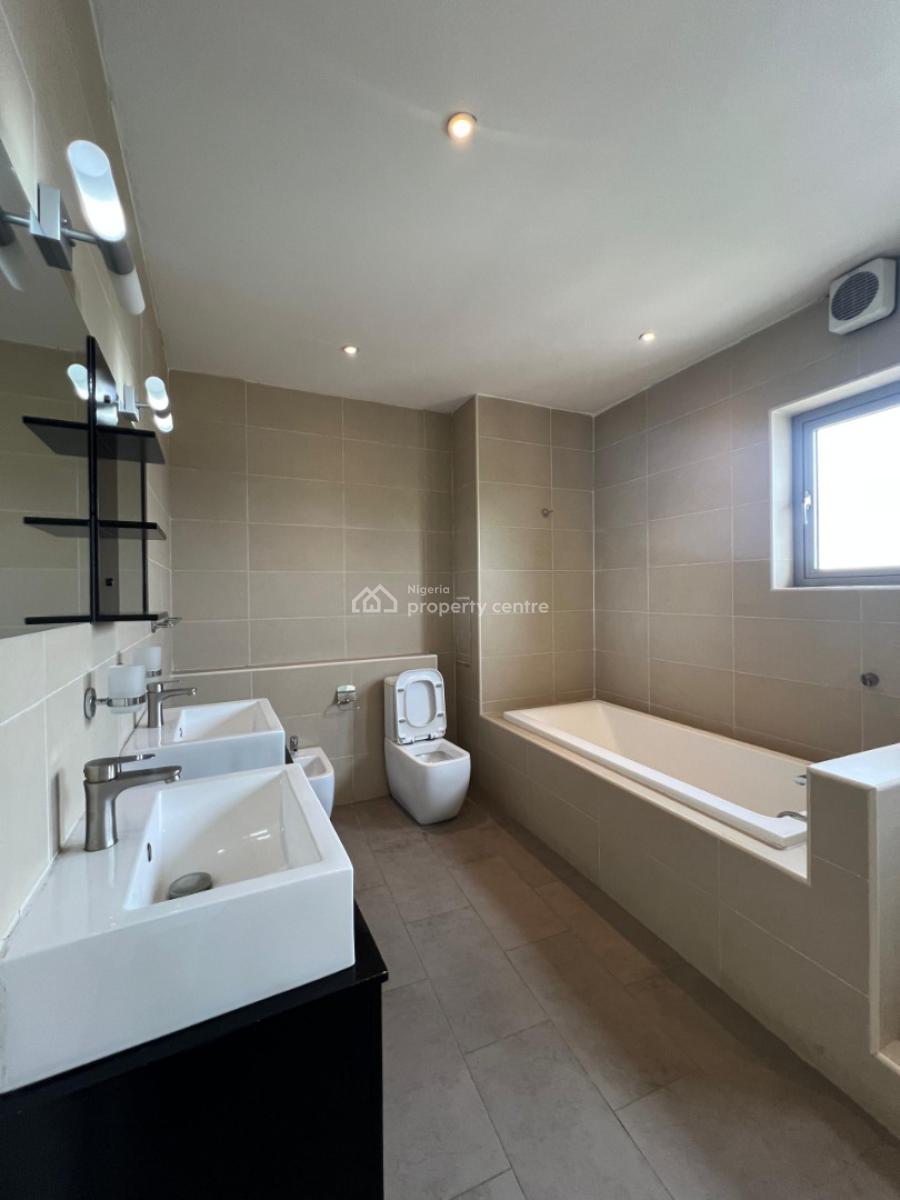 Fully Serviced 4-bedroom Penthouse Apartment with 2 Bqs, Victoria Island (vi), Lagos, Flat / Apartment for Rent