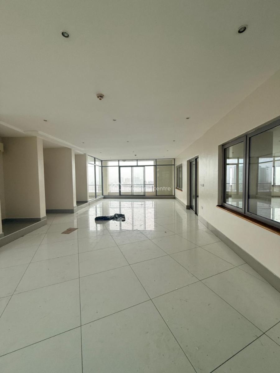 Fully Serviced 4-bedroom Penthouse Apartment with 2 Bqs, Victoria Island (vi), Lagos, Flat / Apartment for Rent