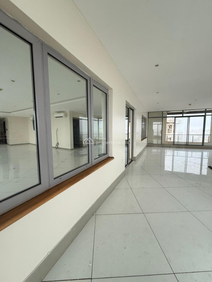 Fully Serviced 4-bedroom Penthouse Apartment with 2 Bqs, Victoria Island (vi), Lagos, Flat / Apartment for Rent