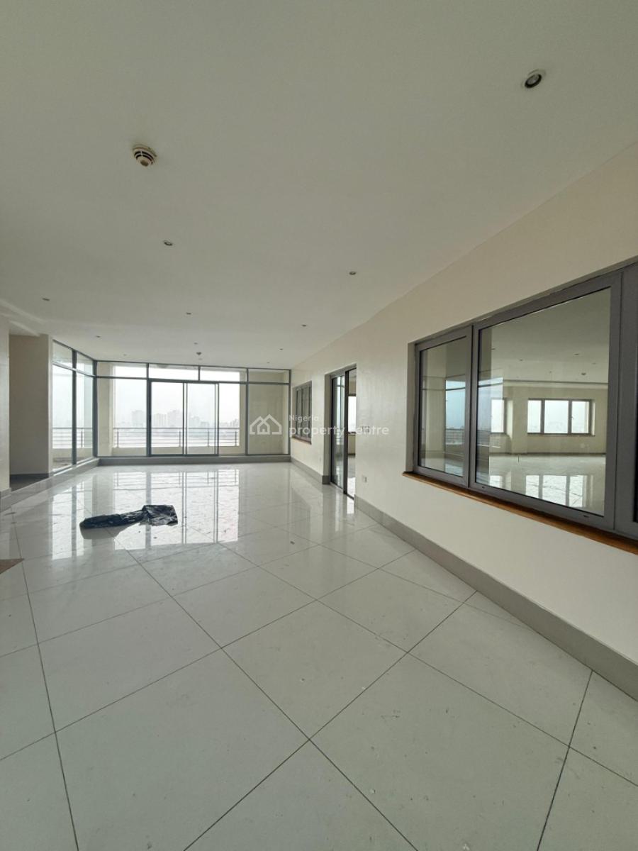 Fully Serviced 4-bedroom Penthouse Apartment with 2 Bqs, Victoria Island (vi), Lagos, Flat / Apartment for Rent