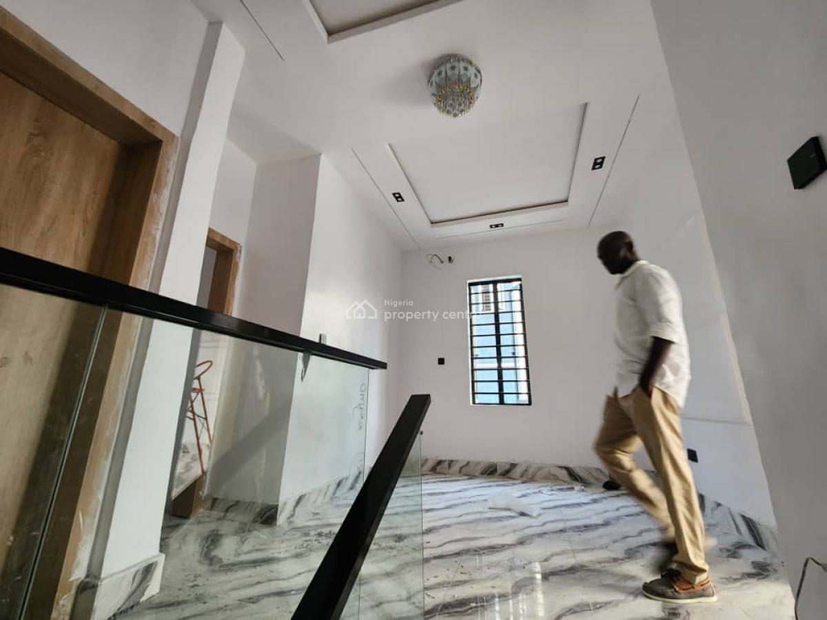 Exquisitely Built  4 Bedrooms Semi Detached Duplex with Bq Swimming Po, Ikota, Ikota, Lekki, Lagos, Semi-detached Duplex for Sale