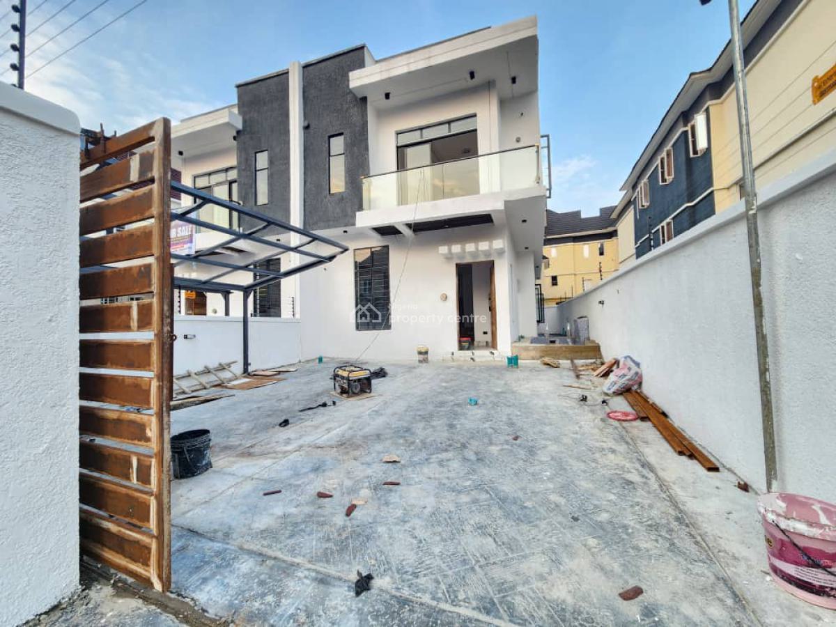 Exquisitely Built  4 Bedrooms Semi Detached Duplex with Bq Swimming Po, Ikota, Ikota, Lekki, Lagos, Semi-detached Duplex for Sale