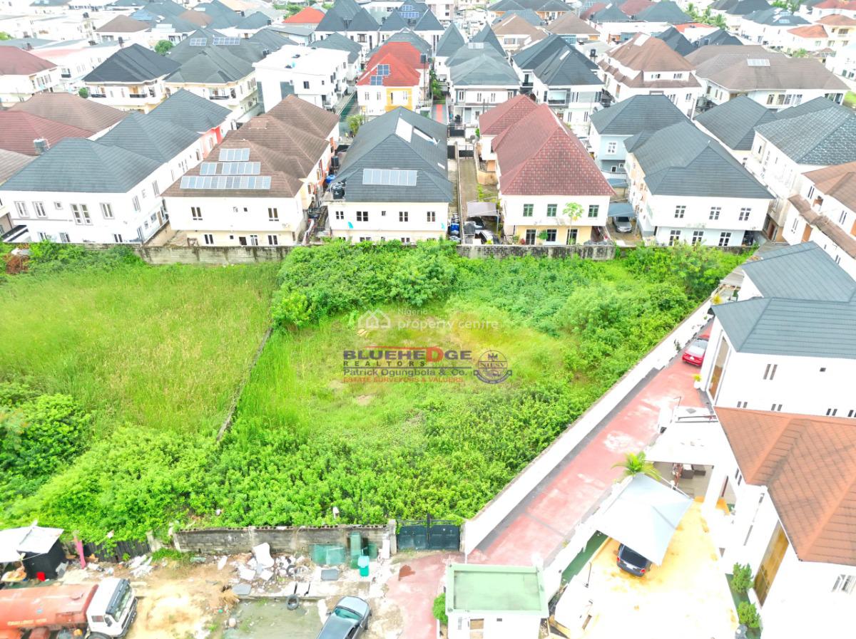 Land Measuring 1300 Square Metres in an Estate, Chevron, Lekki, Lagos, Residential Land for Sale