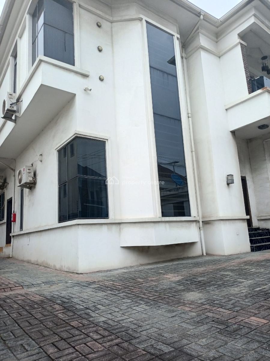Massive 5bedroom Fully Detached Duplex Large Parking, Inside Estate, Osapa, Lekki, Lagos, Detached Duplex for Rent